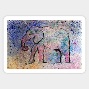 Chloe's Elephant Sticker